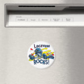 Lacrosse Rocks LaX Gear Magnet (In Situ (Geschirrspüler))