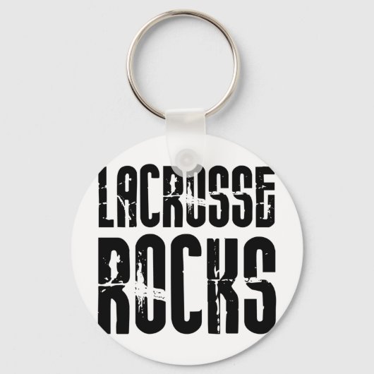 Lacrosse Rocks Schlüsselanhänger (Vorderseite)