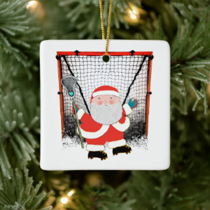 Lacrosse-Sammelobjekt Keramikornament