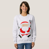 Lacrosse Santa Claus Sweatshirt (Vorne ganz)