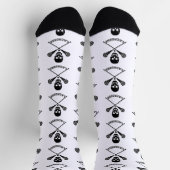 Lacrosse-Schläger Socken (Oben)