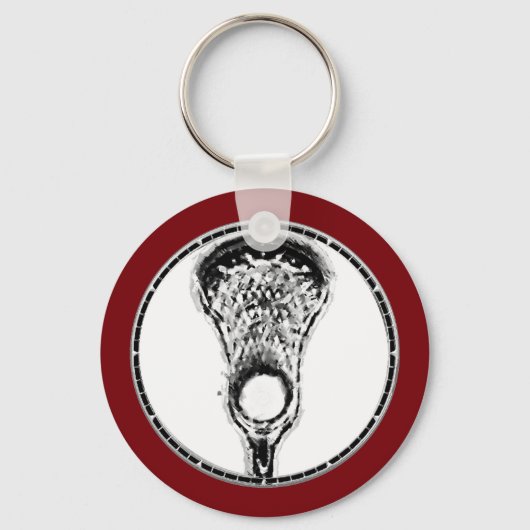 Lacrosse Schlüsselanhänger (Vorderseite)