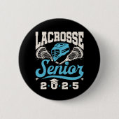 Lacrosse Senior Class of 2025 Abschluss Button (Vorderseite)