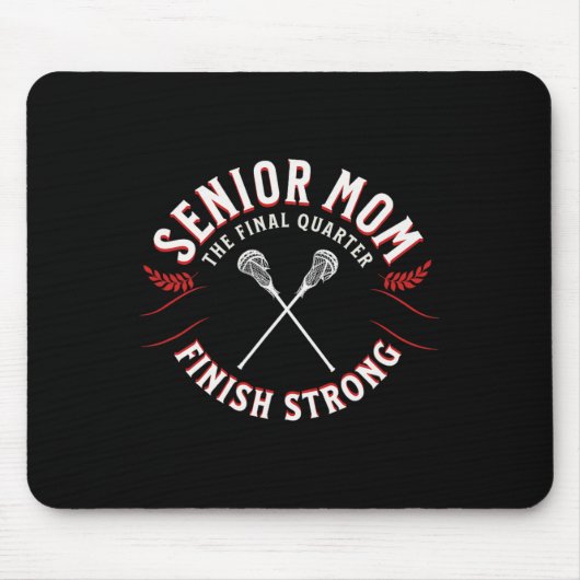 Lacrosse Senior-Mama Mousepad (Vorne)