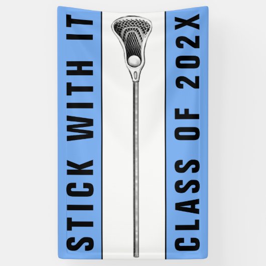 Lacrosse Senior Night Banner (Vertikal)