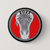 Lacrosse Senior Night Button (Vorderseite)
