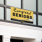 Lacrosse Seniors Gold Banner (Äußeres Gebäude)