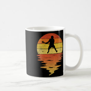 Lacrosse-Shirt Retro-Sonnenuntergang 70er Jahre Vi Kaffeetasse