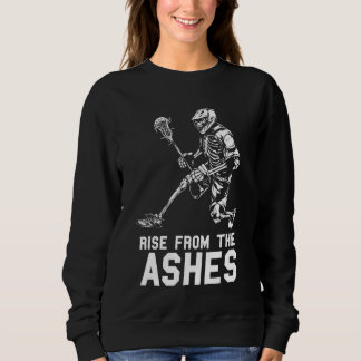 Lacrosse Skeleton Sport - Lacrosse Sweatshirt