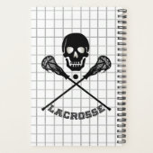 Lacrosse Skull und Sticks Mesh Planer (Rückseite)
