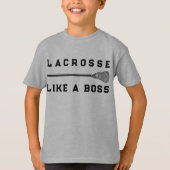 Lacrosse Slogan T-Shirt (Vorderseite)