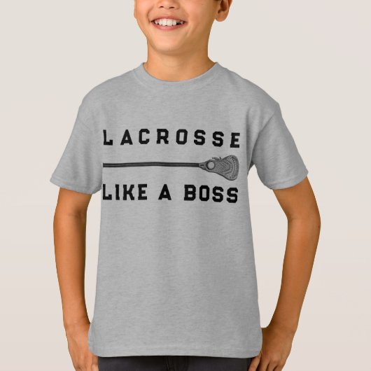 Lacrosse Slogan T-Shirt (Vorderseite)