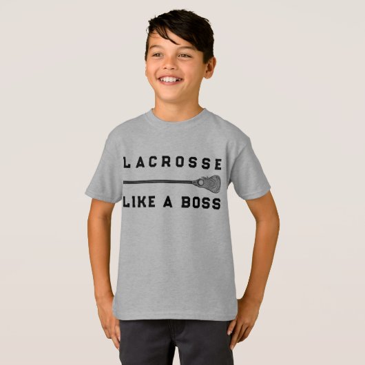 Lacrosse Slogan T-Shirt (Vorne ganz)