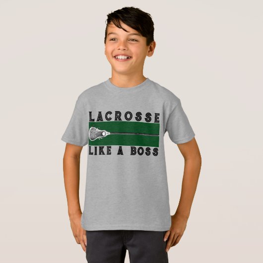 Lacrosse Slogan T-Shirt (Vorne ganz)