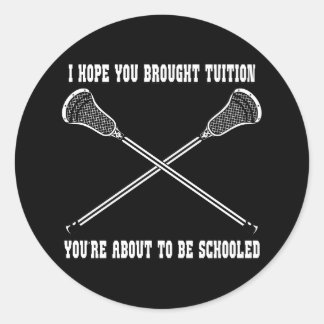 Lacrosse Smack Tuition Aufkleber