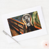 Lacrosse Spaß Rechteckiger Aufkleber (Umschlag)