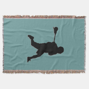 Lacrosse-Spieler-Decke Decke