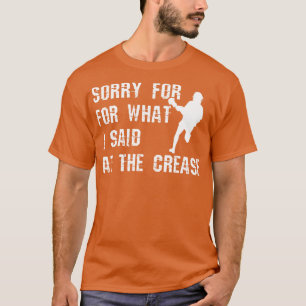 Lacrosse Spieler entschuldigen sich für das, was i T-Shirt