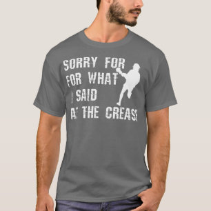 Lacrosse Spieler entschuldigen sich für das, was i T-Shirt