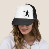 Lacrosse-Spieler-Fernlastfahrer-Hut Truckerkappe (Beispiel)