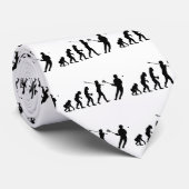 Lacrosse-Spieler Krawatte (Gerollt)