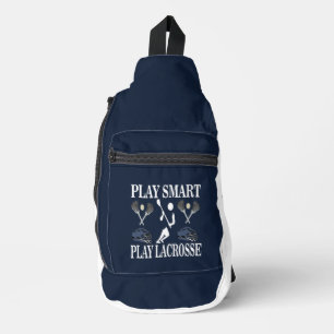 Lacrosse-Spieler Sport Crossbody Bag