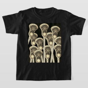 Lacrosse-Spieler-T-Shirt T-Shirt