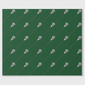 Lacrosse Sportgeschenk Geschenkpapier (Flach)