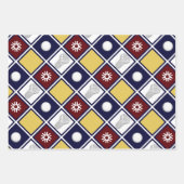 Lacrosse Sportgeschenk Geschenkpapier Set (Vorderseite 2)