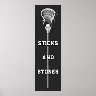 Lacrosse-Sportplakat Poster
