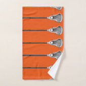 Lacrosse Sports Badhandtuch Set (Handtuch)