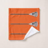 Lacrosse Sports Badhandtuch Set (Waschlappen)