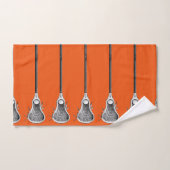 Lacrosse Sports Badhandtuch Set (Handtuch)