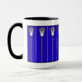 Lacrosse Sports Blue Tasse (Links)