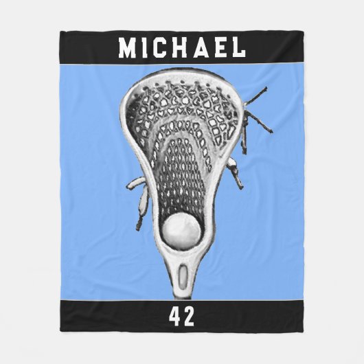 Lacrosse Sports Fleecedecke (Vorderseite)