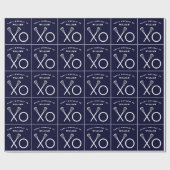 Lacrosse Sports Geburtstag Geschenkpapier (Flach)