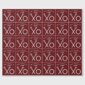 Lacrosse Sports Geburtstag Geschenkpapier (Flach)