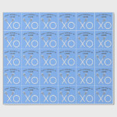 Lacrosse Sports Geburtstag Geschenkpapier (Flach)