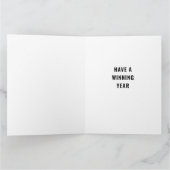 Lacrosse Sports Geburtstagkarte Karte (Innenseite)