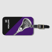 Lacrosse Sports Gepäckanhänger (Vorderseite (Horizontal))