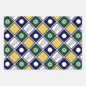 Lacrosse Sports Geschenkpapier Blätter (Vorderseite 2)