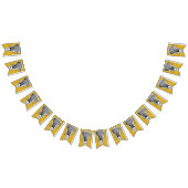 Lacrosse Sports Gold Wimpelkette (Alle)