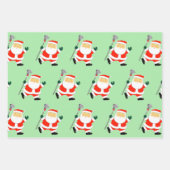 Lacrosse Sports Holiday Gift Wrapping Paper Geschenkpapier Set (Vorderseite 3)