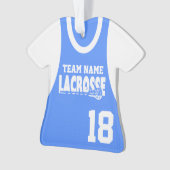 Lacrosse Sports Jersey mit Foto Ornament (Vorderseite)