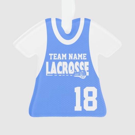 Lacrosse Sports Jersey mit Foto Ornament (Vorderseite)