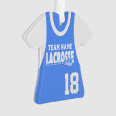 Lacrosse Sports Jersey mit Foto Ornament (Vorderseite)