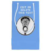 Lacrosse Sports Kleine Geschenktasche Kleine Geschenktüte (Vorderseite)