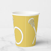 Lacrosse Sports Pappbecher (Rechts)