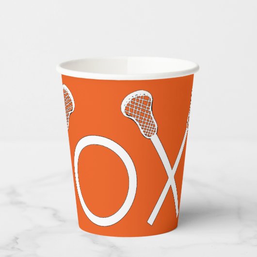 Lacrosse Sports Pappbecher (Links)