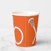 Lacrosse Sports Pappbecher (Rechts)